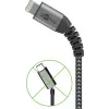 Lightning Cable Wentronic 49267 0.5m Black Grey