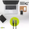 Lightning Cable Wentronic 49267 0.5m Black Grey