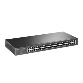 TP-Link 48-Port 10/100Mbps Rackmount Network Switch, Unmanaged, Fast Ethernet (10/100), Rack mounting, 1U