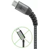 USB cable Wentronic 49282 USB 2.0 1 m Micro-USB B USB A Black Grey
