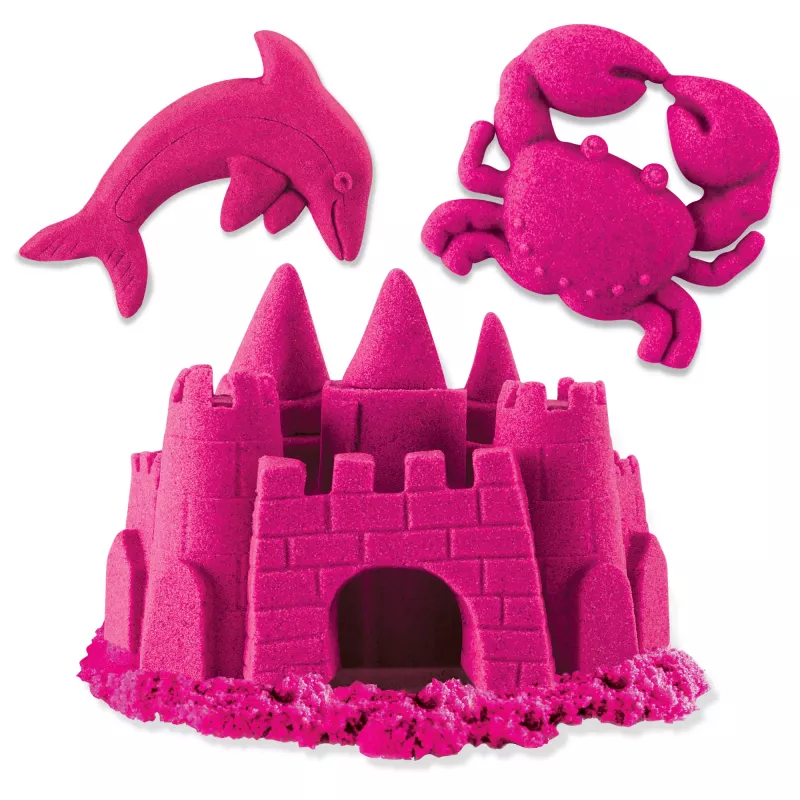 Kinetic Sand , 2lbs Pink Play Sand, Easter Basket Stuffers, Moldable Sensory Toys for Kids, Resealable Bag (Packaging May Vary)
