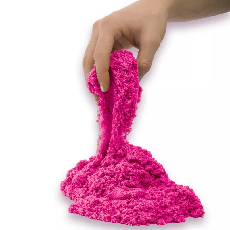 Kinetic Sand , 2lbs Pink Play Sand, Easter Basket Stuffers, Moldable Sensory Toys for Kids, Resealable Bag (Packaging May Vary)