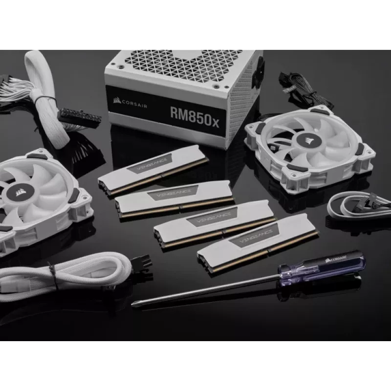 CORSAIR Memory 32GB (2x16gb) DDR5 Dram 6400mt/s CL32 Memory Kit Vengeance - White