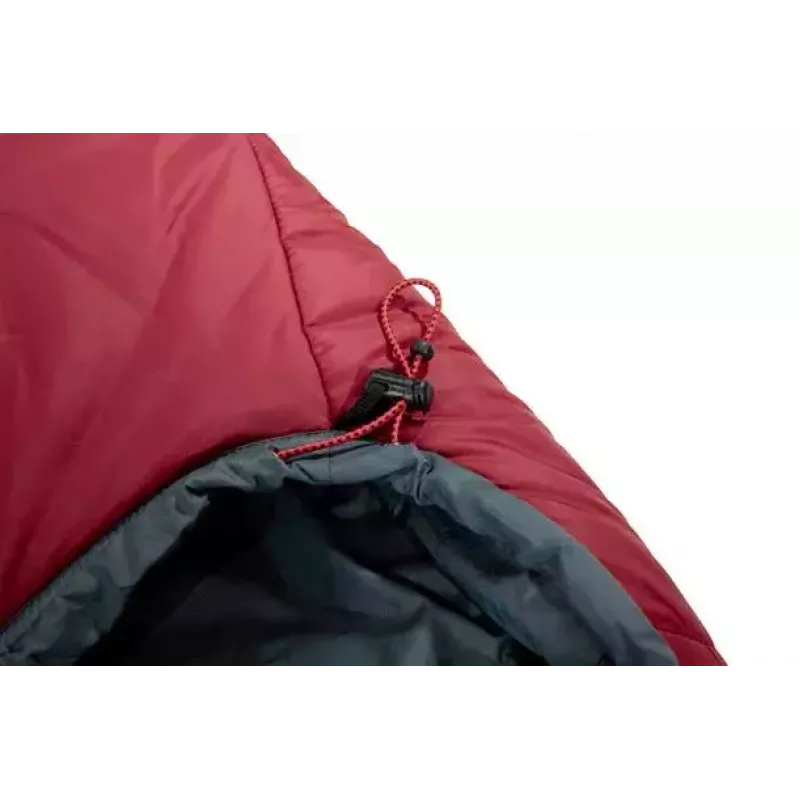 Mummy sleeping bag High Peak Hyperion 1M Nylon Grey Red 210 cm