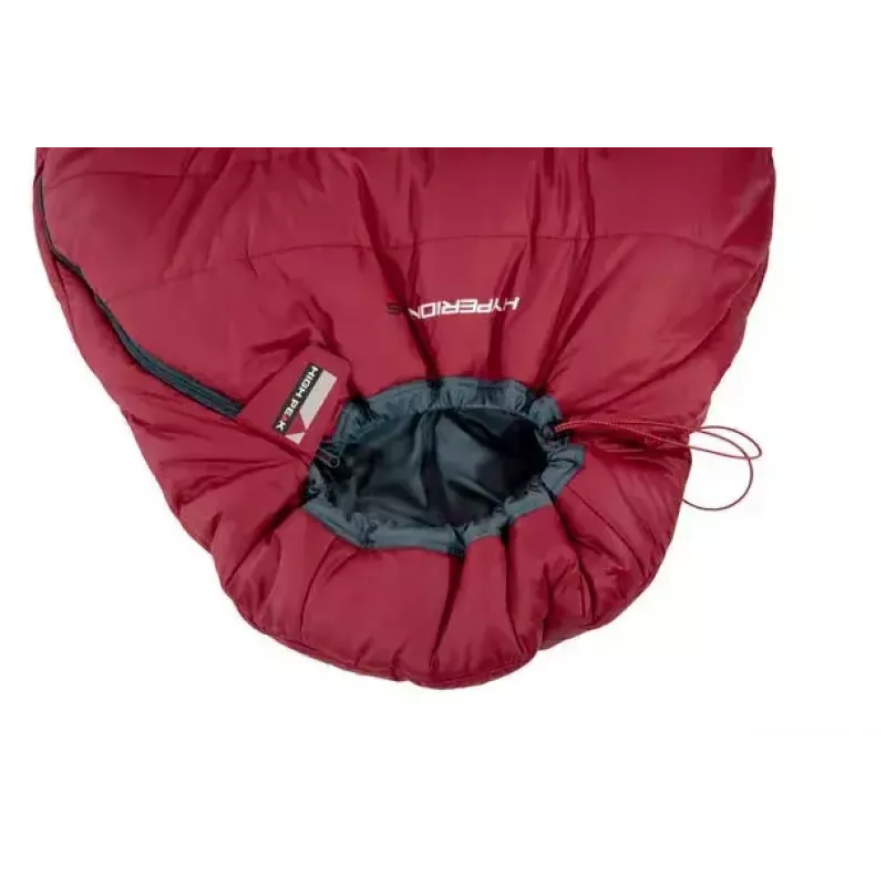 Mummy sleeping bag High Peak Hyperion 1M Nylon Grey Red 210 cm