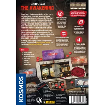 Kosmos Escape Tales: The Awakening Board game Deduction