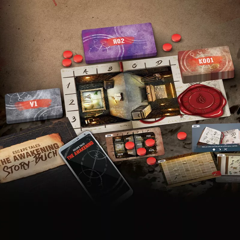 Kosmos Escape Tales: The Awakening Board game Deduction