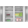 Bosch Serie 4 KFN96APEA side-by-side refrigerator Freestanding 605 L Stainless steel
