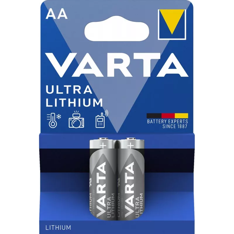 VARTA Battery Single-use Ultra Lithium Mignon Aa 1.5v