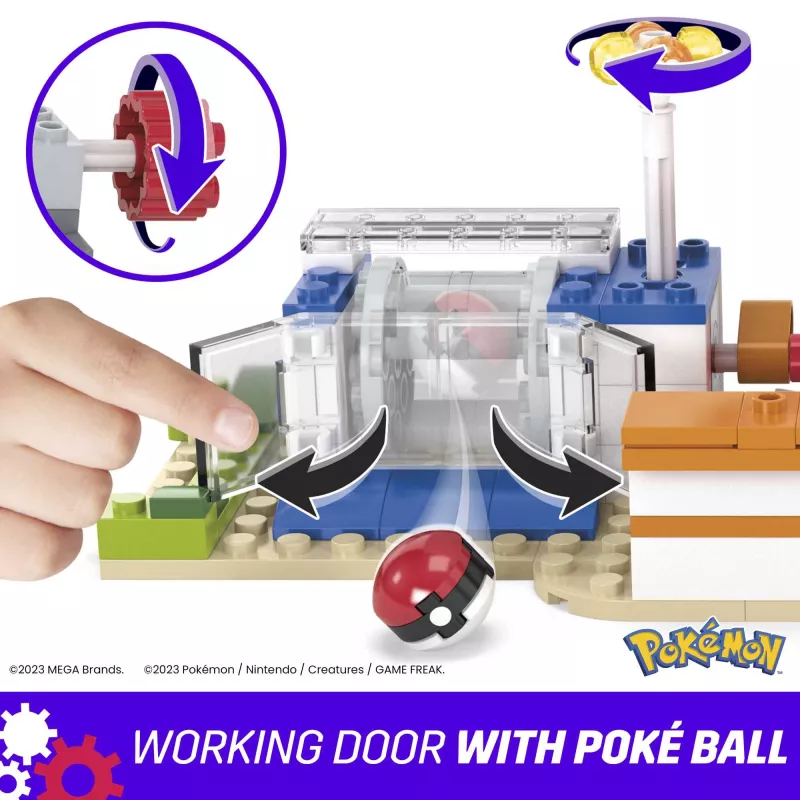 MEGA Pokémon Building Toy Kit, Forest Center (648 Pieces) with 4 Action Figures
