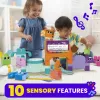 MEGA BLOKS Fisher Price Musical Farm Band Sensory Block Toy (45 Pieces) for Toddler