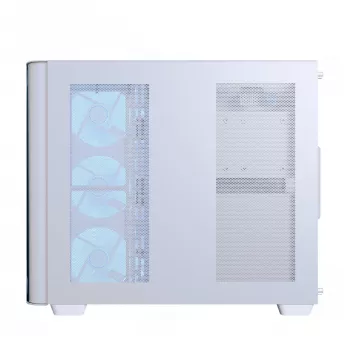 PC Case Aerocool P500C Midi Tower White ATX Side PSU 3x120mm Fans