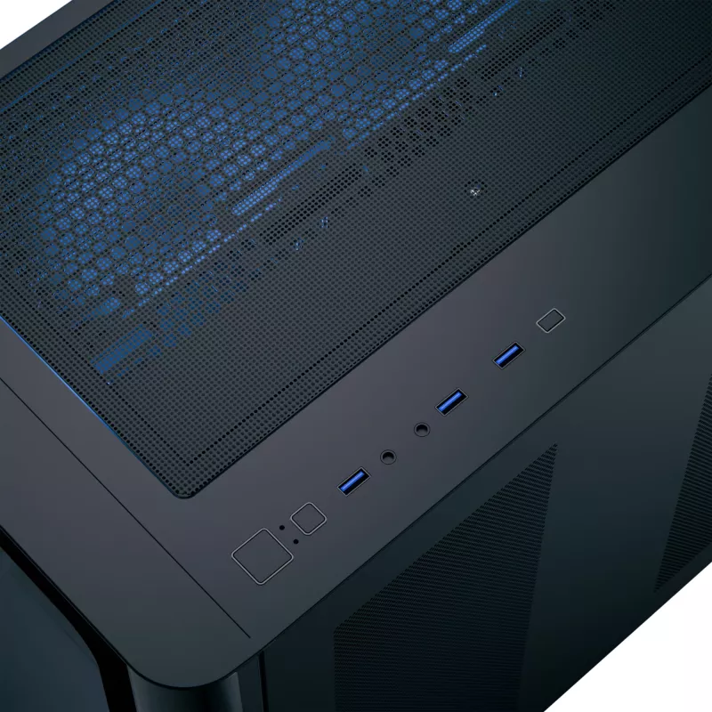 Aerocool P500C Midi Tower Black