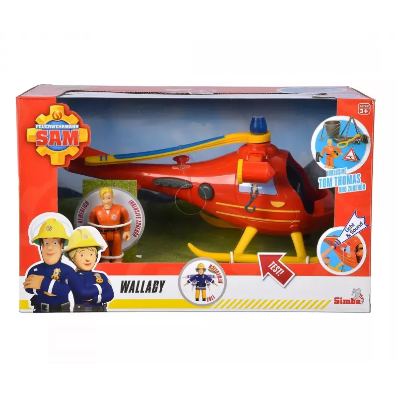 Helicopter Simba Toys 109252510 Fireman Sam Orange 3+