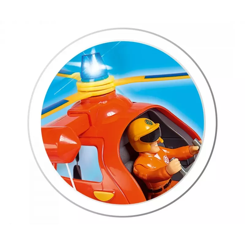 Helicopter Simba Toys 109252510 Fireman Sam Orange 3+