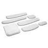 Kensington ErgoSoft Wrist Rest for Standard Mouse, Grey, Faux leather, Gel, Taiwan, MIL-STD-810H Method 504.3 Contamination by Fluids, 200 g, 1 pc(s)