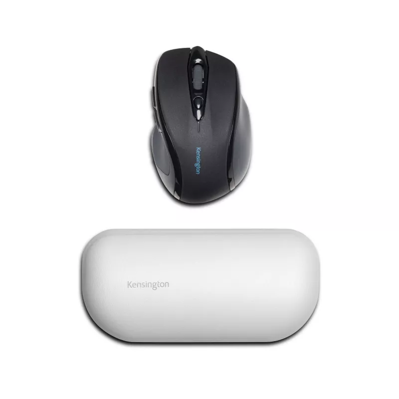 Kensington ErgoSoft Wrist Rest for Standard Mouse, Grey, Faux leather, Gel, Taiwan, MIL-STD-810H Method 504.3 Contamination by Fluids, 200 g, 1 pc(s)