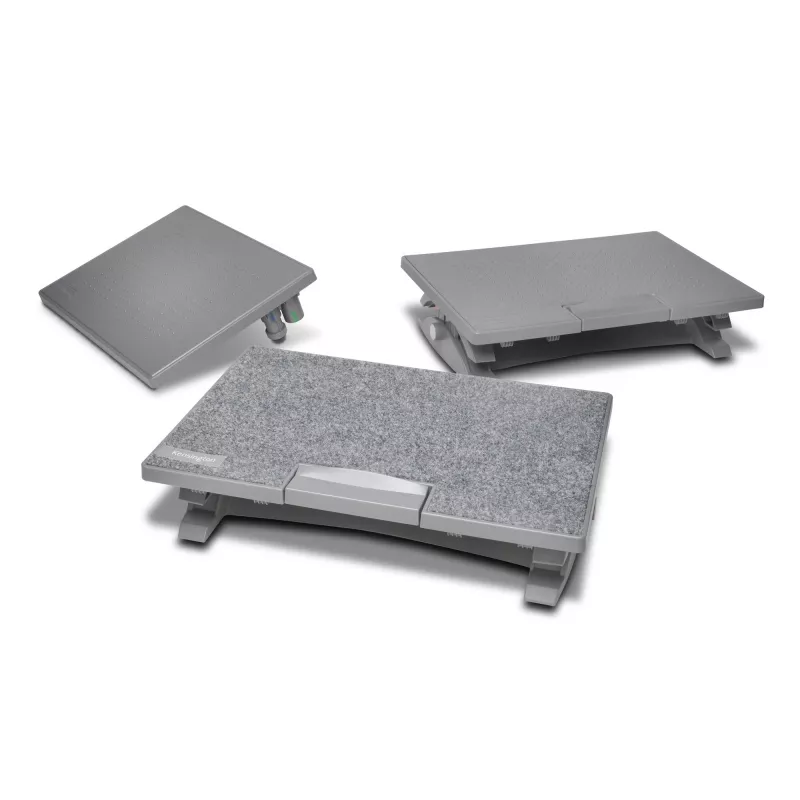 Kensington SmartFit SoleMate Pro Elite ergonomic foot rest, Grey, 0 - 18°, 9 cm, 12 cm, 2.3 kg, 1 pc(s)