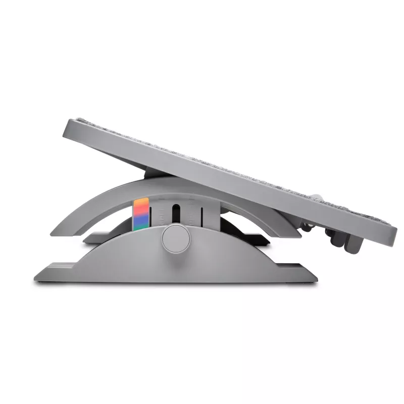 Kensington SmartFit SoleMate Pro Elite ergonomic foot rest, Grey, 0 - 18°, 9 cm, 12 cm, 2.3 kg, 1 pc(s)