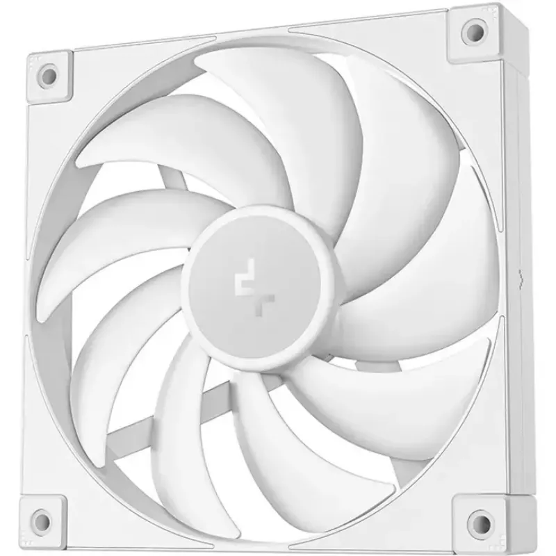 Cooling fan DeepCool FD14 White 140mm 3in1 — 140 mm, white, 3-in-1 connector