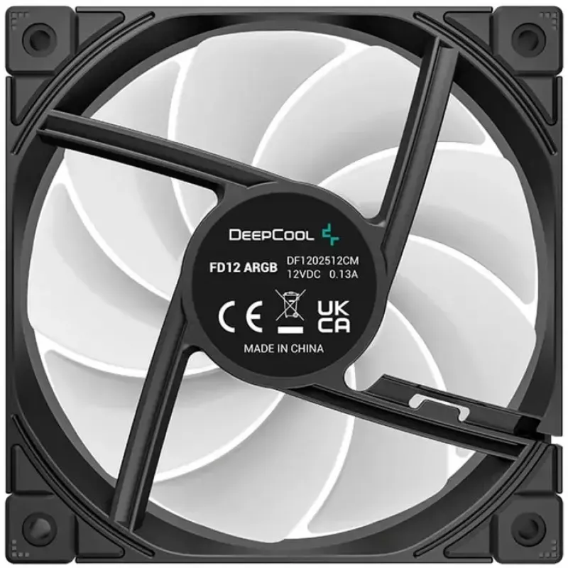 Case fan DeepCool FD12 ARGB 120mm Black 120x120x25