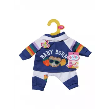 BABY born Jogging Suit Navy 43cm Doll clothes set