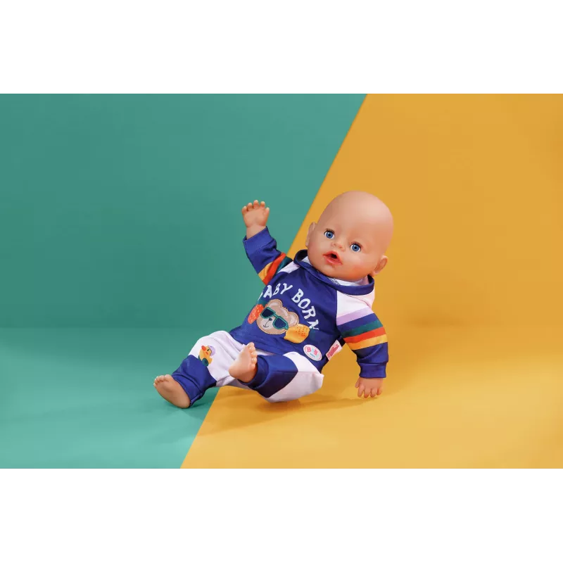 BABY born Jogging Suit Navy 43cm Doll clothes set