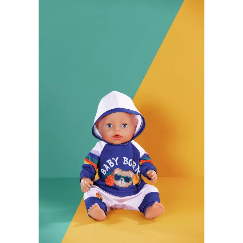BABY born Jogging Suit Navy 43cm Doll clothes set