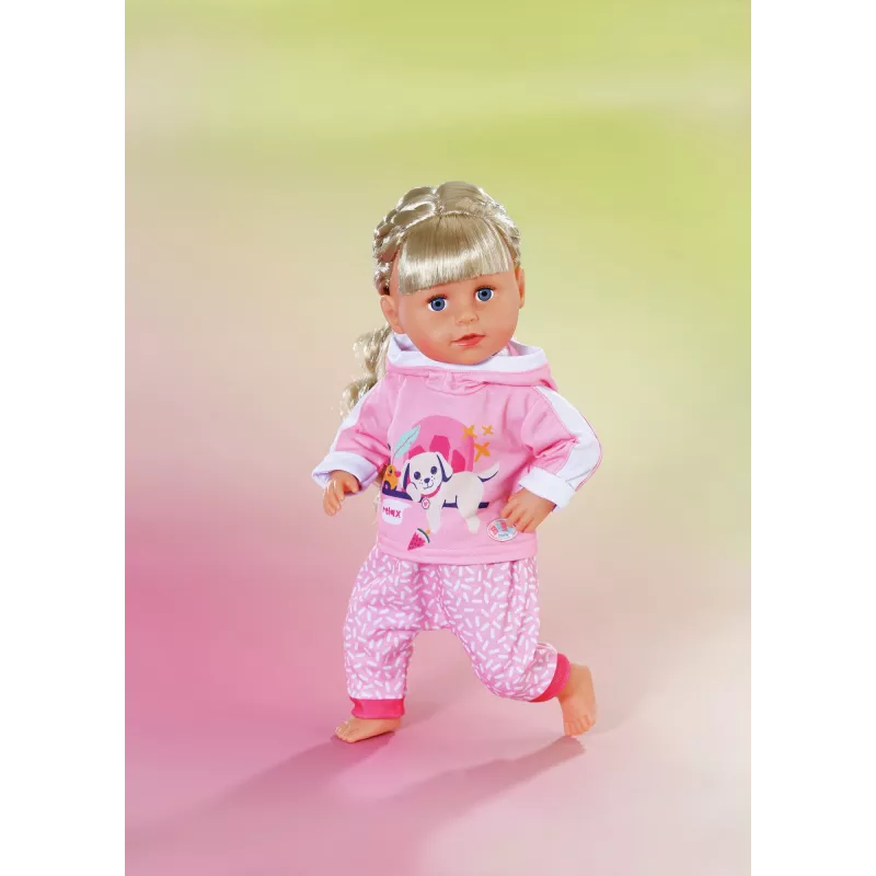 BABY born Jogging Suit Pink 43cm Doll clothes set