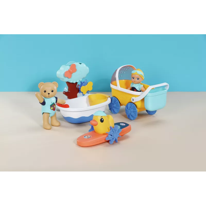 BABY born Splish Splash Surfing Berta Bath animal Multicolour