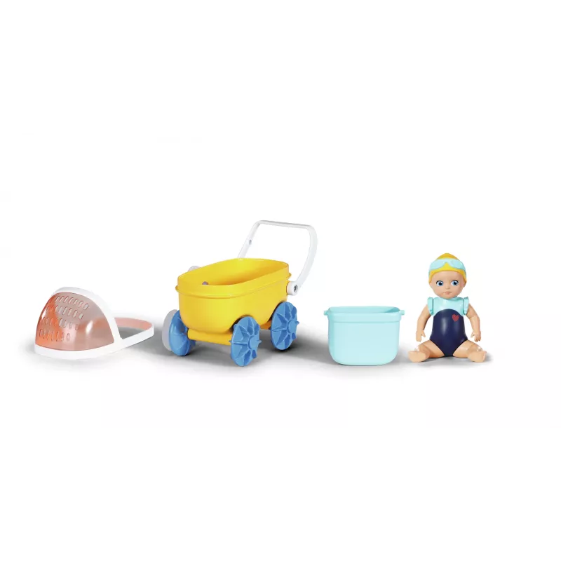 BABY born Splish Splash Pram with Emma Bath doll Multicolour