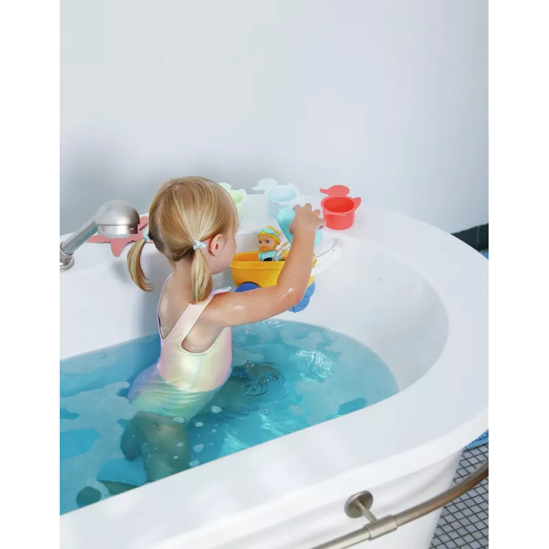 BABY born Splish Splash Pram with Emma Bath doll Multicolour