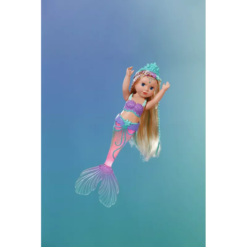 Doll zapf creation BABY born Mermaid model 837368 – bathable baby doll with mermaid tail