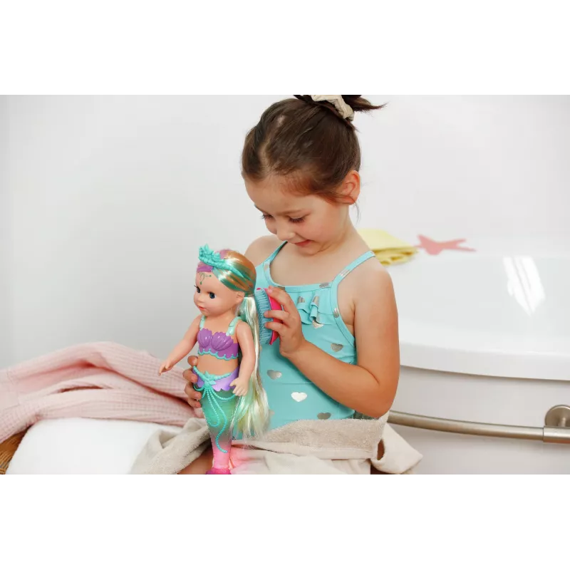 Doll zapf creation BABY born Mermaid model 837368 – bathable baby doll with mermaid tail