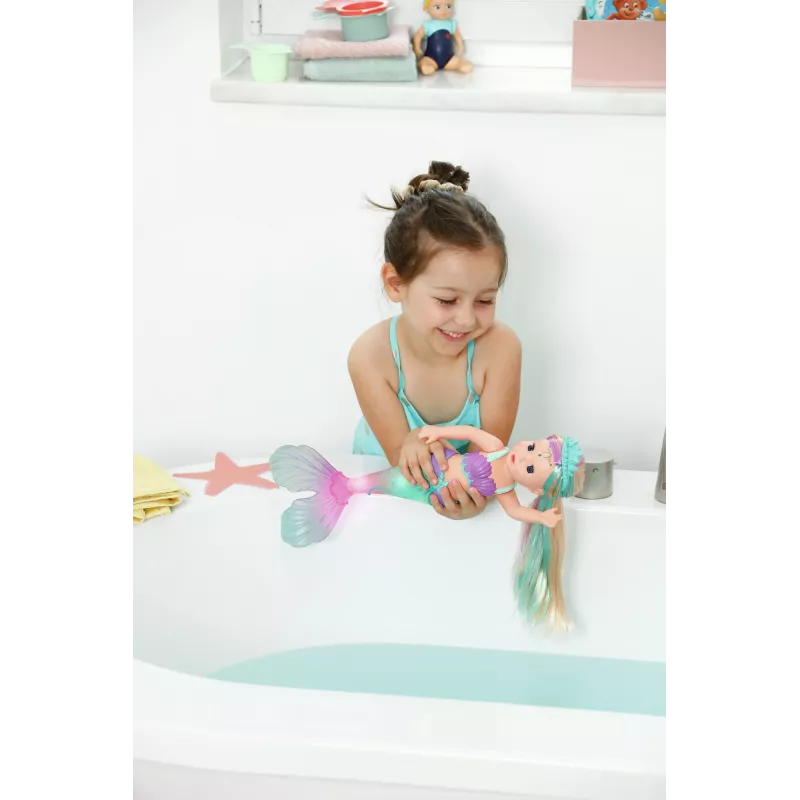 Doll zapf creation BABY born Mermaid model 837368 – bathable baby doll with mermaid tail