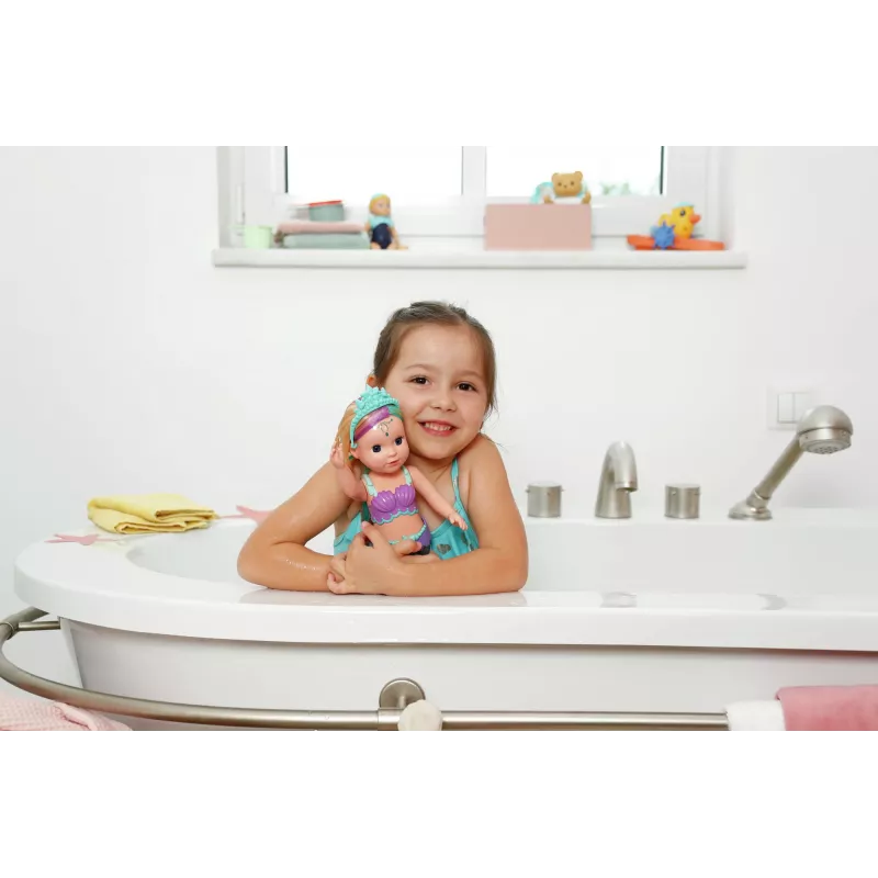 Doll zapf creation BABY born Mermaid model 837368 – bathable baby doll with mermaid tail