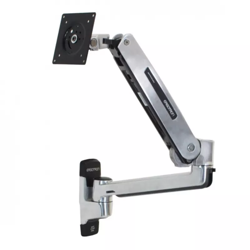 ERGOTRON Lx Sit-stand Wall Mount LCD Arm (polished Aluminum)