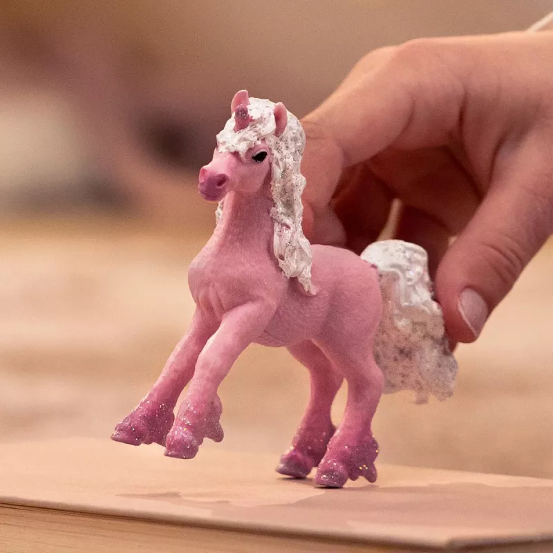 schleich BAYALA Flower Unicorn Foal, 5 yr(s), Unicorn / Pegasus, Unicorns & Fairies, Multicolour