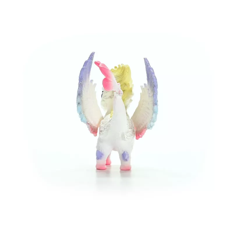 Figure Schleich BAYALA Rainbow Baby Dragon for ages 5+, beige blue green, Unicorn/Pegasus theme