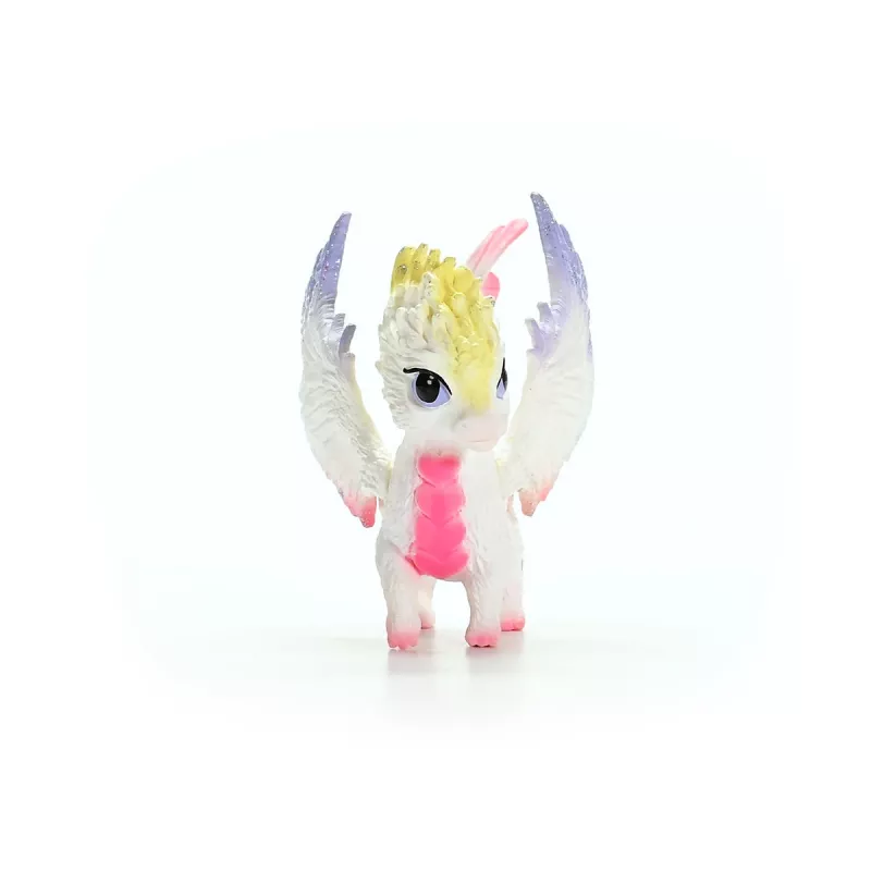 Figure Schleich BAYALA Rainbow Baby Dragon for ages 5+, beige blue green, Unicorn/Pegasus theme