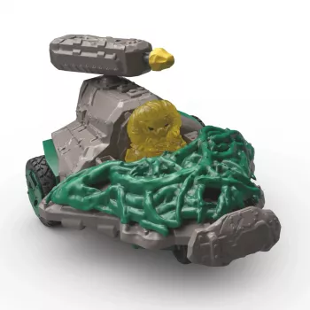 schleich ELDRADOR CREATURES Jungle Jet with Mini Creature, Action/Adventure, Monsters and dragons, Jungle World, 7 yr(s), Green, Grey, Multicolour