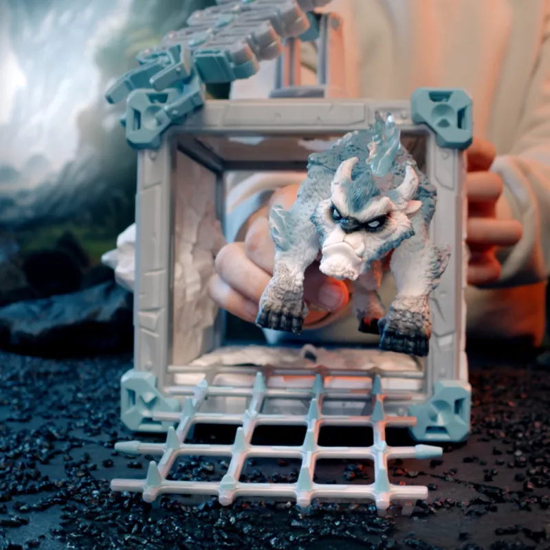 schleich ELDRADOR CREATURES BattleCave Snow Slasher, Action/Adventure, Monsters and dragons, Ice World, BattleCave, 7 yr(s), Multicolour