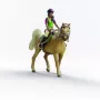 schleich HORSE CLUB Sarah & Mystery, 5 yr(s), Horses, Multicolour