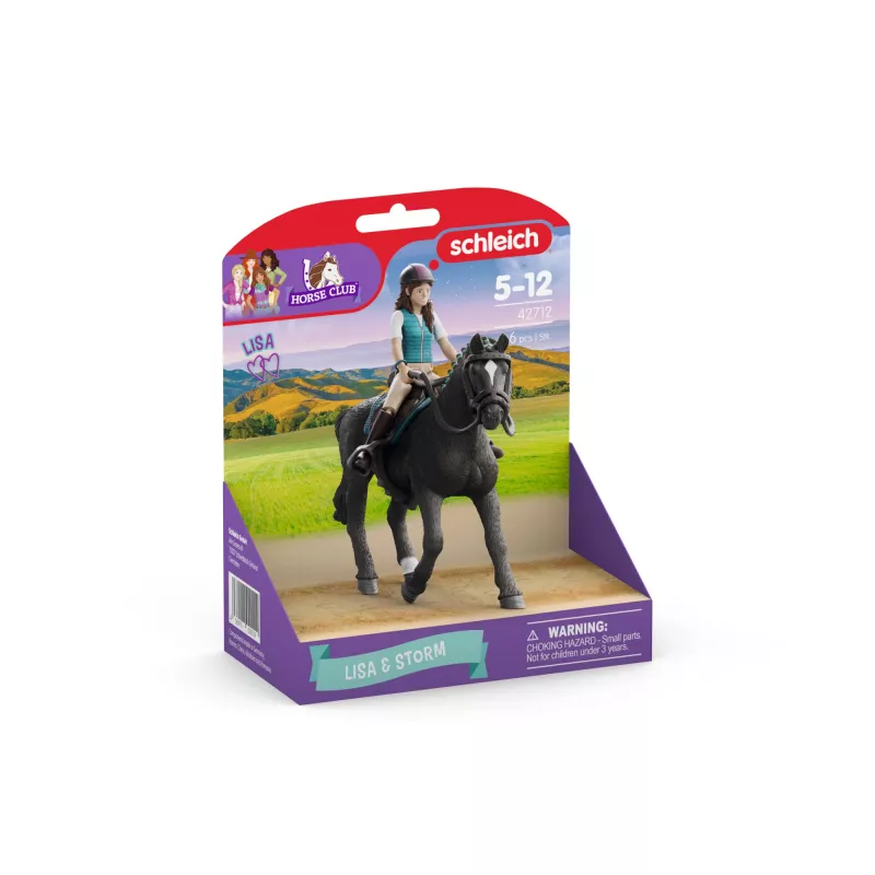 Schleich Horse Club Lisa & Storm Multicolour 42712