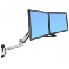 ERGOTRON Lx Hd Sit-stand Wall Mount LCD Arm (polished Aluminum)