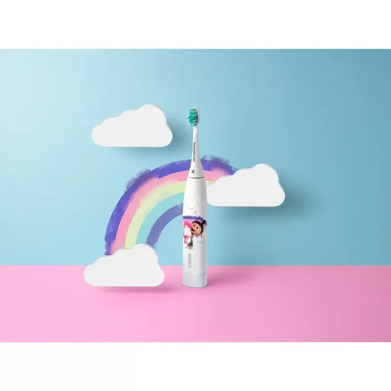 Electric Toothbrush Happybrush ECO VIBE KIDS Agnes + 3 Refills