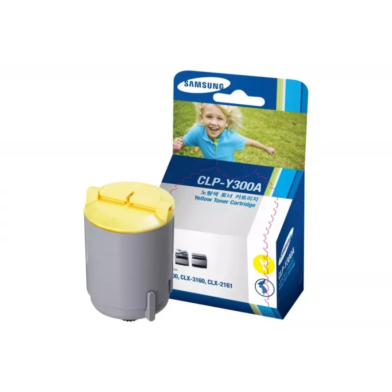 Samsung CLP-Y300A toner cartridge 1 pc(s) Original Yellow