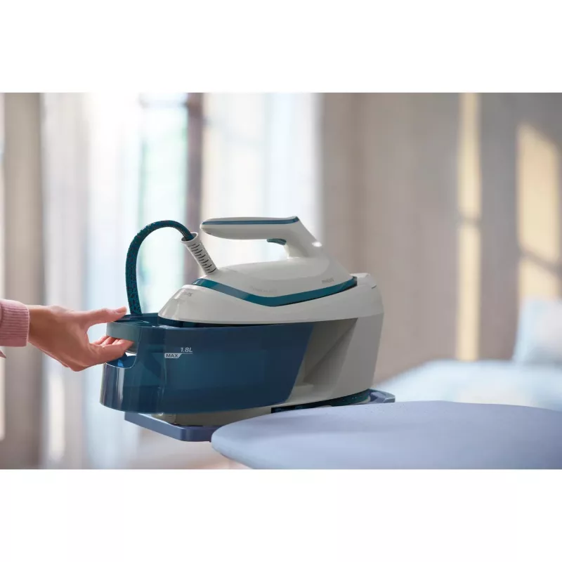 Philips PSG6022/20 steam ironing station 2400 W 1.8 L SteamGlide Plus soleplate Blue, White