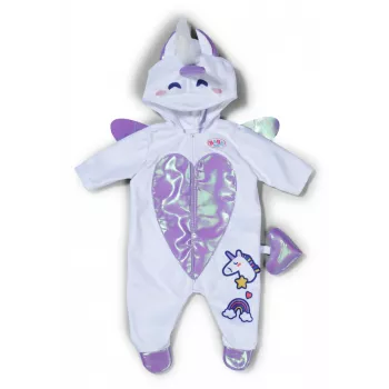 BABY born Unicorn Onesie 43cm Doll jumpsuit