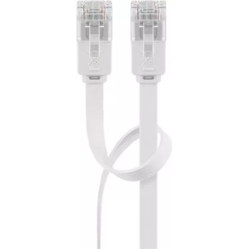 Networking Cable Goobay 93358 1m Cat5e U/UTP RJ-45 White